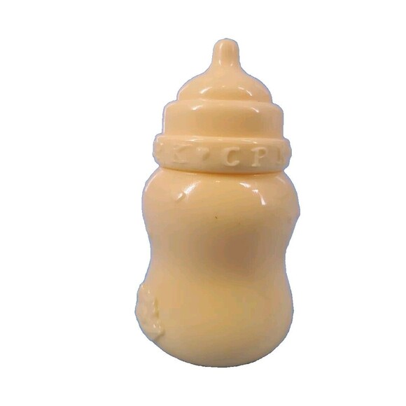 CPK Replacement Baby Bottle Yellow 3" Raised Logo 2005 - Picture 4 of 11